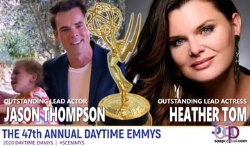 2020 Daytime Emmys: Heather Tom scores record-tying feat. Jason Thompson wins first Emmy